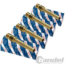 4x BOSCH EINSPRITZ VENTIL DÜSE für MERCEDES W124 W126 W460 190 W201 + Evo II