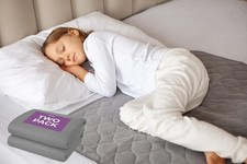 Lynmark 2X Toddler Potty Training Bed - Bedwetting Pee Protector Mat