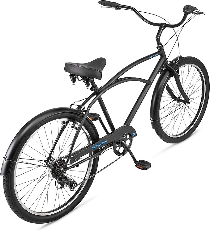 SCHWINN ビーチクルーザー 黒26インチ 送料込み◾️Schwinn シュウィン 26インチ ビーチクルーザー 自転車