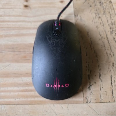 Diablo 3 Steelseries Gaming Mouse 2013, Tested And Working