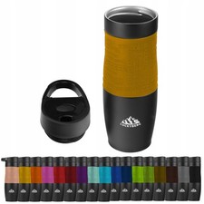 Thermal Mug Stainless Steel 480ml Coffee Cup Insulated Mug Yellow