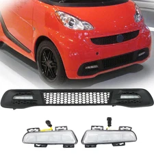 Front Lower Grille Fits 2013-2015 Smart Fortwo w/Daytime Running Lamps SM1036103