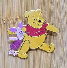 Walt Disney World Winnie The Pooh & Piglet Pals Trading Pin Vintage 