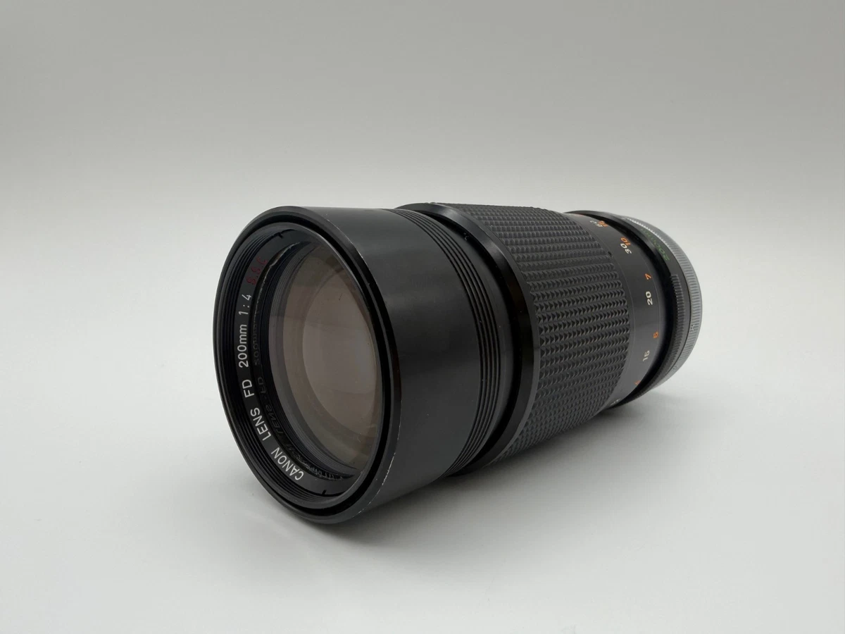 Canon FD f/4 Camera Lenses 200mm Focal for sale | eBay