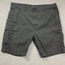 Levi's Carrier Cargo Shorts Mens 42 Gray Ripstop WaterLess Cotton Utility