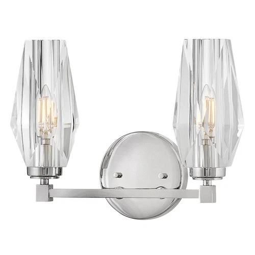 Hinkley Lighting 52482 Ana 2 Light 14"W Vanity Light - Brass - Picture 2 of 9