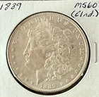 1889 Morgan Silver Dollar $1 PLH Business Strike 90% Silver KM#110 CLEANED