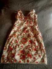 Forever 21  Floral  Dress Cottagecore Medium Y2k  Babydoll Garden Party Beach 