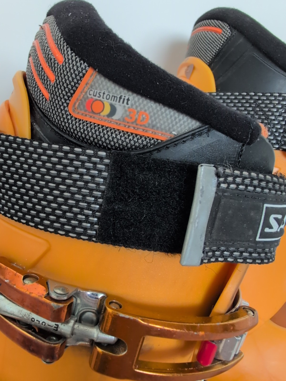 Scarponi da sci Salomon XWave 9.0 uomo UK 7.5 arancione