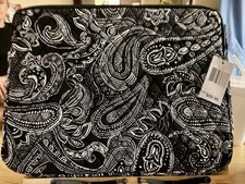  59 VERA BRADLEY Laptop Sleeve Case Cover Bag 14" in Stellar Paisley, NWT