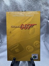 007 Goldeneye Nintendo 64 Authentic N64 MANUAL INSTRUCTION BOOKLET ONLY