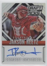 2014 Panini Prizm Perennial Draft Picks Silver Jakson Reetz #77 Auto 7eo
