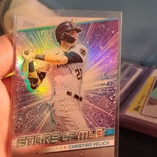 Topps 2024 Series 2 Christian Yelich #SMLB-41 Milwaukee Brewers MLB Insert Card