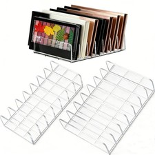 2 Pack Acrylic Eyeshadow Makeup Palette Organizer Makeup Organizer for Drawer...
