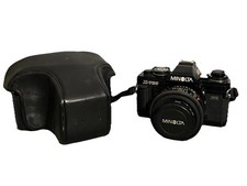 Minolta X-700 35mm Film SLR Camera Kit with 50mm Lens, Tested and Working 4439