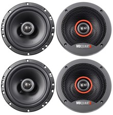 (4) MB QUART FKB116 6.5" 240 W 2-Way Car Audio Speakers Deeper Mid-Bass Impact