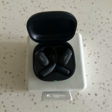 Shokz OpenFit 2 Open-Ear Wireless Bluetooth Earbuds Black w/ Charging Case