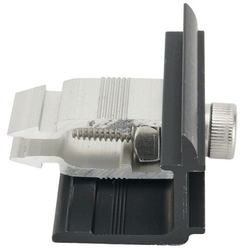 Staffa Solare Nera Blocco Pressione Lunghezza È 50mm Clip Centrale Fine Clip 1pz 50mm - Foto 11 di 60