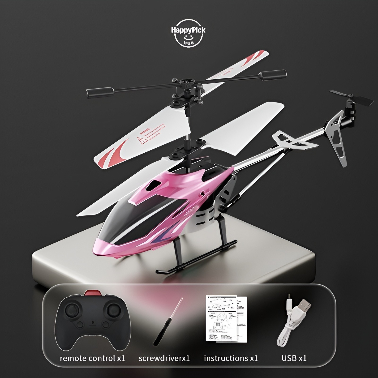 RC Helicopter Remote Control Helicopter 3.5CH Metal Gyro Rechargeable LED Gift