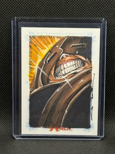 2009 Marvel X-Men Archives SketchaFEX Sketch Card Jim Kyle Juggernaut 1/1