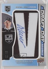 2021 SP Game Used Draft Day Marks Rookies 20/35 Arthur Kaliyev #DDM-KA Auto n7r