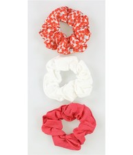 American Eagle Womens 3-Pack Floral Hair Scrunchie