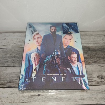 Tenet Double LENTICULAR FullSlip 4K SteelBook - HDZETA - SELTEN - NEU