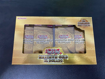 Yu-Gi-Oh! TCG MGED Maximum Gold : El Dorado Box Deutsch Neu OVP Reprint