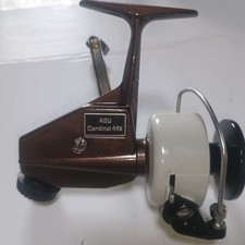Abu Cardinal 44X Brown Restored Metal Spool