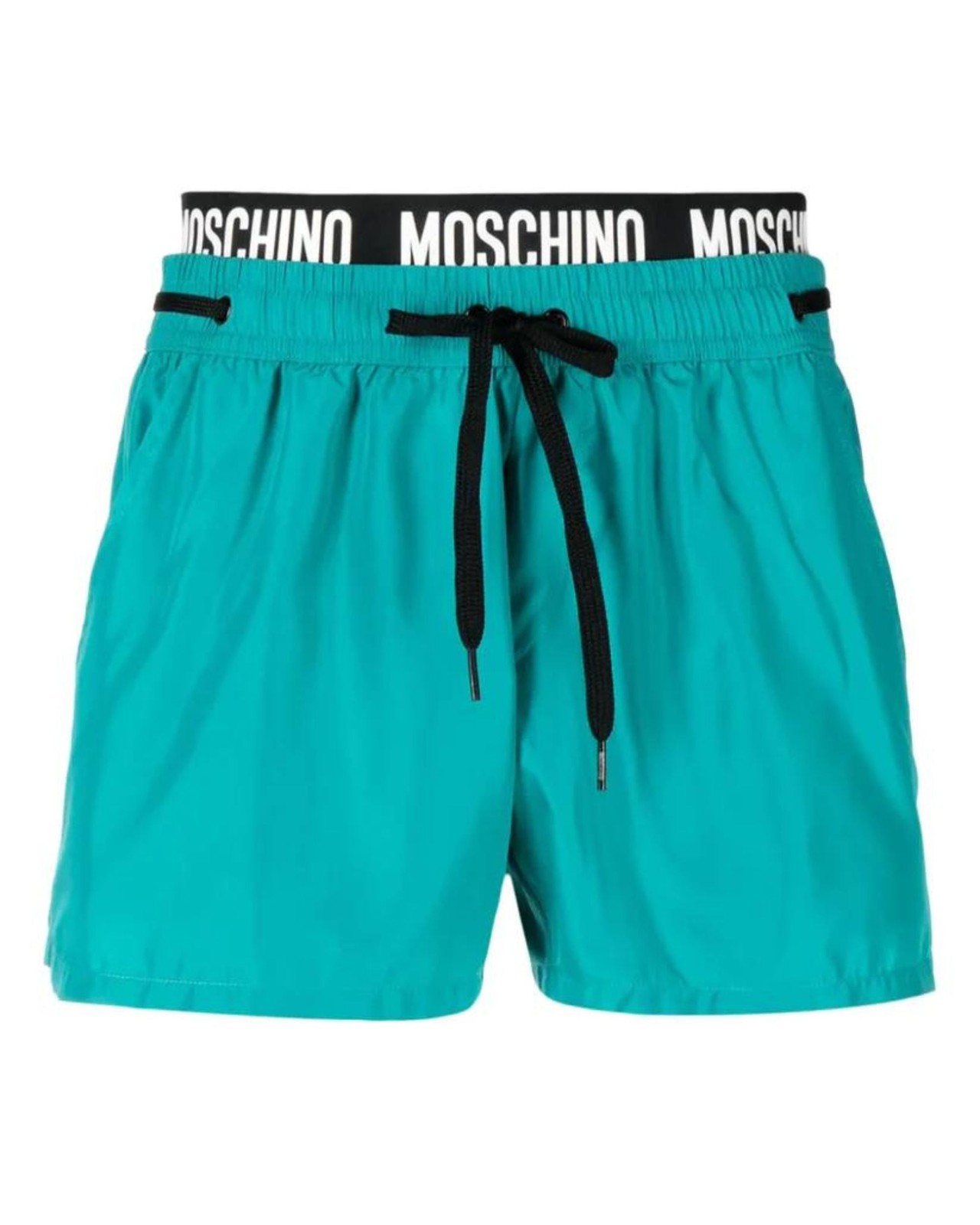 Moschino Swim Badeanzug A42229301 Для плавания на открытом воздухе Херрен Вассергрюн 29490₽