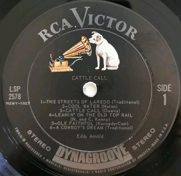 Vinyl LP Eddy Arnold - Cattle Call VG LSP-2578 US Country - Image 3 of 4