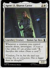 Agent 13 Sharon Carter 1 Marvel Super Heroes Magic the Gathering