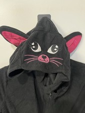 Adult Black Cat Costume Way to Celebrate Halloween Size Small