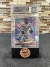 2024 Topps Series 1 Stars of MLB Elly De La Cruz Rookie Autograph Beckett 10!