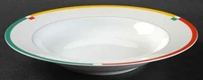 Mikasa Color Chart Rimmed Soup Bowl 369487