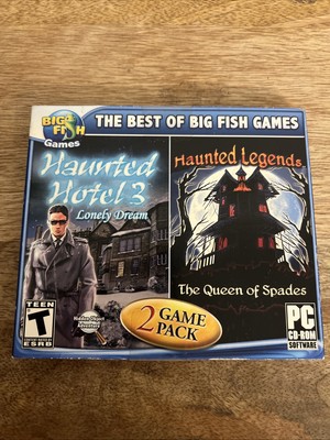 Haunted Hotel 3 & Haunted Legends 2 Video Games Pc Cd-ROM T-Teen (New Sealed) 