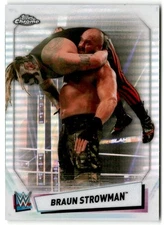 2021 Topps Chrome WWE #10 Braun Strowman