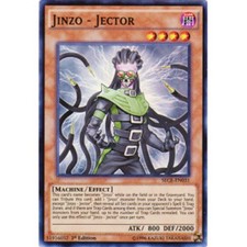 Jinzo - Jector - SECE-EN031 - Super Rare - 1st Edition Near Mint Secrets Of Eter