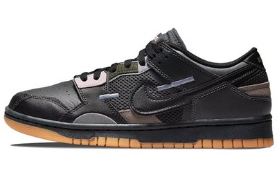 Nike Dunk Low Scrap Black Gum - DB0500-001 New Authentic