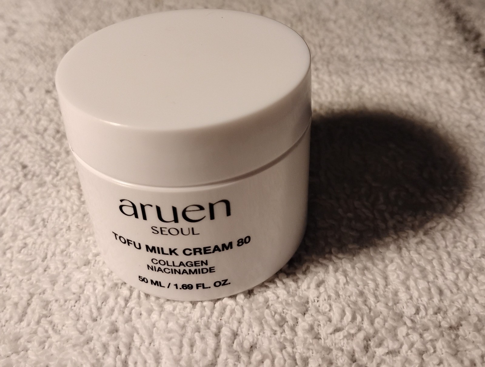 Aruen Seoul Tofu-Milk Cream 80 Collagen Niacinamide Moisturizer 50ml 1.69 fl oz