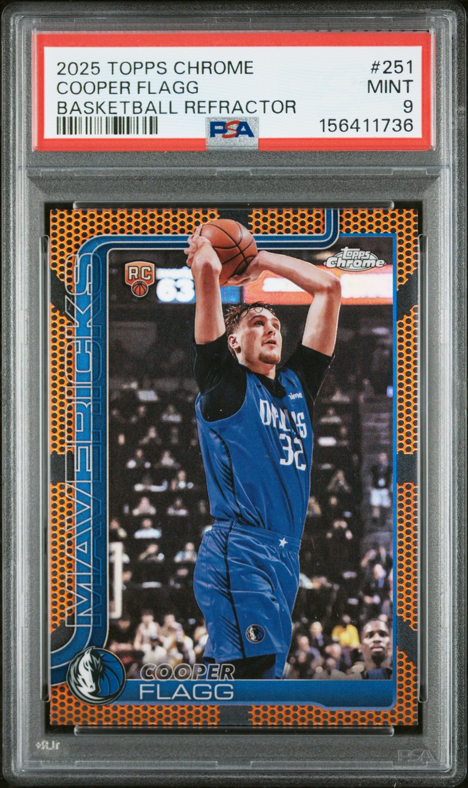 Cooper Flagg Basketball Refractor #251