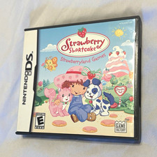 Nintendo DS Strawberry Shortcake Strawberryland Games DS Manual and Game image