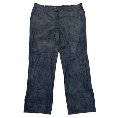 Vintage Cordhose Hose Chunky Jumbo Cord Relaxed Fit Blau Herren 40