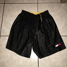 Vintage Tommy Hilfiger Active Shorts Size XL Made In USA Black Big Flag