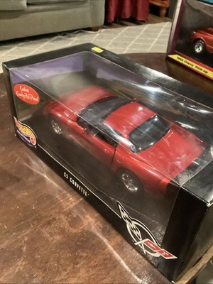Hot Wheels 1 18 Scale C5 Chevrolet Corvette Custom Candy Red Paint