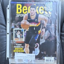 Beckett Sports Card Monthly 2022 Diamond Kings Devin Booker Mike Trout LeBron