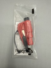 Resqme Seatbelt Cutter Window Breaker Car Escape Tool - Red