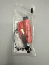 resqme® Seatbelt Cutter / Window Breaker Car Escape Tool - Red