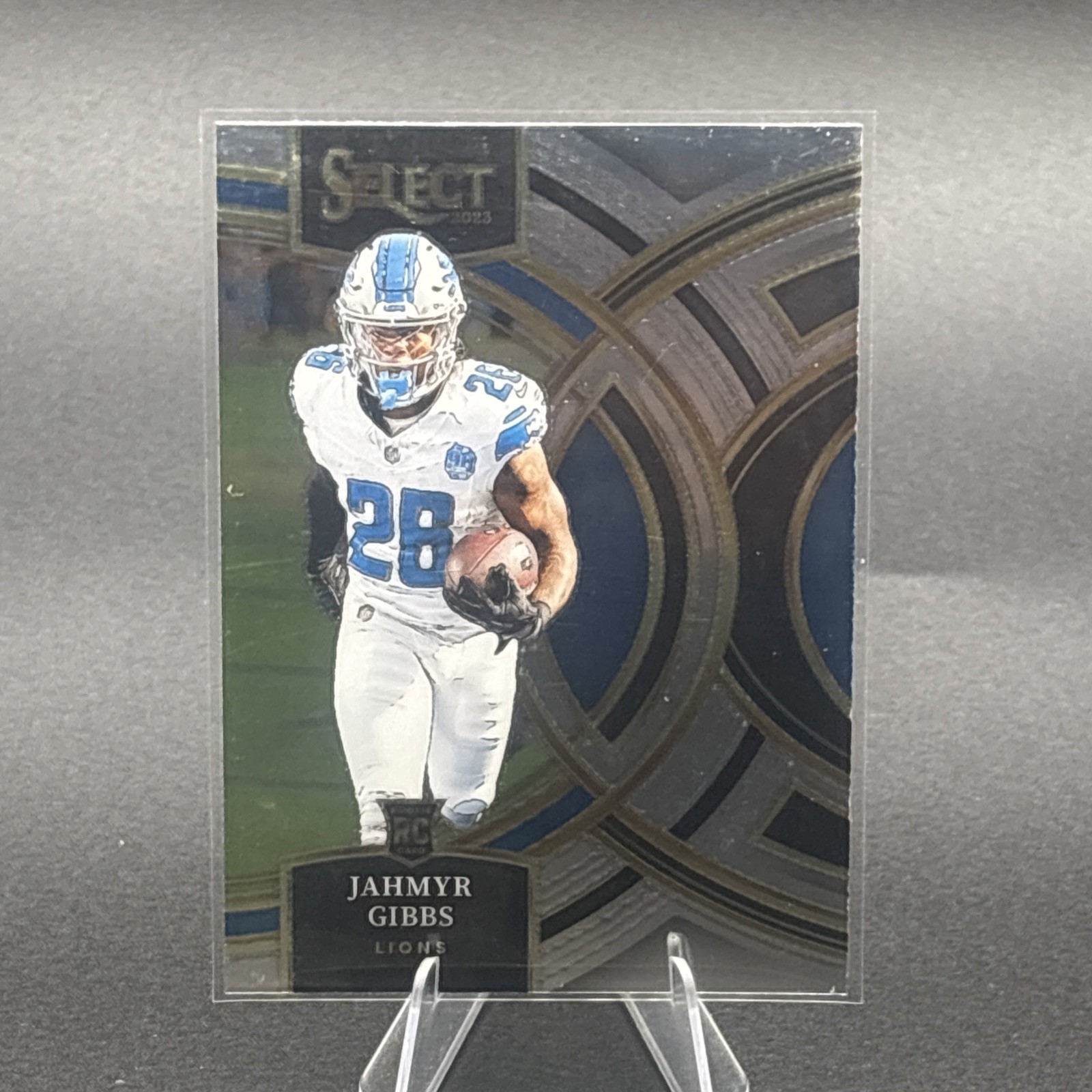2023 Panini Select - Premier Level Jahmyr Gibbs #198 (RC) Detroit Lions