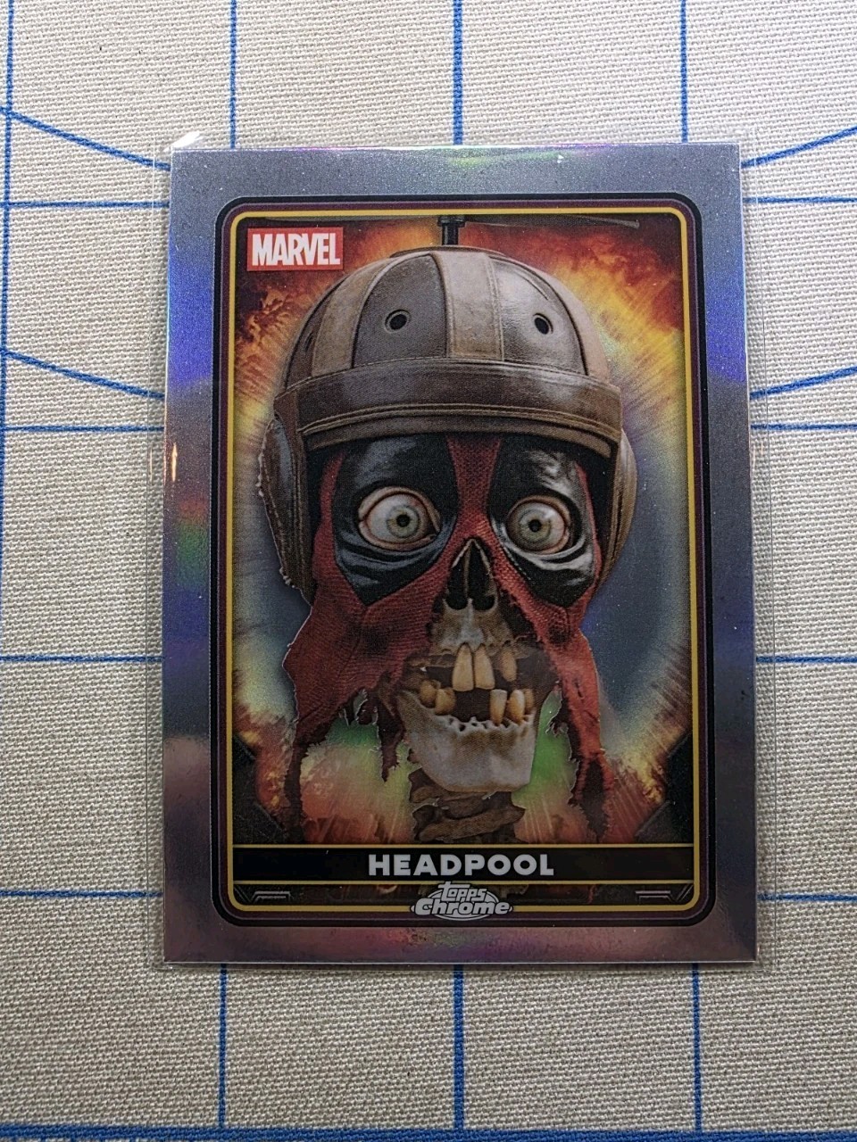 Topps Chrome Marvel Deadpool - Headpool #24 - Refractor Card